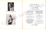 Ballet Russes Diaghilev - Program Paris 1924