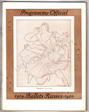 Ballets Russes - Season Program 1919-1920