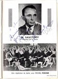 Monte-Carlo Ballets - Performance Program 1936 Signed by Many