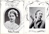 Monte-Carlo Ballets - Performance Program 1936 Signed by Many