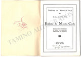 Monte-Carlo Ballets - Performance Program 1936 Signed by Many