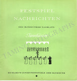 Bayreuth Festival - Set x 6 Bayreuth Festival Magazines