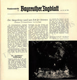 Bayreuth Festival - Set x 6 Bayreuth Festival Magazines