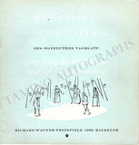 Bayreuth Festival - Set x 6 Bayreuth Festival Magazines