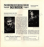 Bayreuth Festival - Set x 6 Bayreuth Festival Magazines