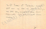 Godard, Benjamin - Autograph Letter Signed 1881