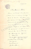 Coquelin, Benoit-Constant - Autograph Letter Signed