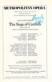 Opera Singers Signed Cast Pages – Lot of 86