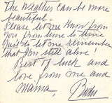 Sayao, Bidu - Large Lot of Autographs & Memorabilia