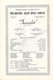 Nilsson, Birgit - Signed Program Philadelphia 1963