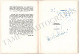 Bjorling, Jussi - Bastianini, Ettore & Others - Signed Program Chicago 1950