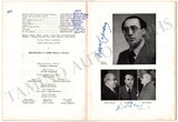 Bjorling, Jussi - Bastianini, Ettore & Others - Signed Program Chicago 1950