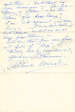 Arral, Blanche - Letter Archive