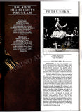 Bolshoi Ballet - American Tour 1990 Program Signed by Many