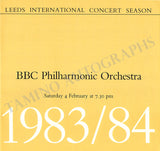 Leeds International Concert Season - Lot of 25 Signed Programs 1983-1987