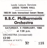 Leeds International Concert Season - Lot of 25 Signed Programs 1983-1987