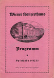 Walter, Bruno - Lot of 25 Unsigned Concert Programs 1931-1956