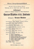 Walter, Bruno - Lot of 25 Unsigned Concert Programs 1931-1956