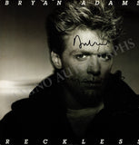 Bryan Adams Signed LP – Autographed Reckless Album 1984