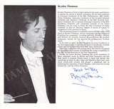 Leeds International Concert Season - Lot of 25 Signed Programs 1983-1987