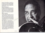 Buck Clayton All Stars - Signed Brochure Concert Tour
