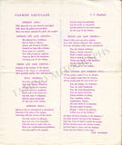 Buckingham Palace - Concert Program 1887