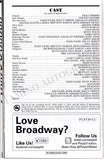 Bullets over Broadway - Signed Playbill
