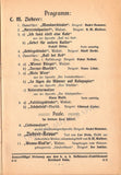 Ziehrer, Carl M. - Birthday Celebration Program Vienna 1913
