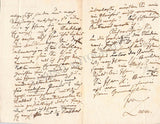 Loewe, Carl - Autograph Letter Signed 1826