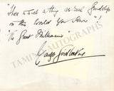 Vintage Opera Signers - Lot of Signed Album Pages