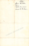 Grisi, Carlotta - Autograph Note