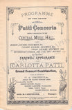 Patti, Carlotta - Farewell Program 1879