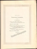 Caruso, Enrico - 1919 Metropolitan Opera Gala Program celebrating 25th Anniversary of his operatic debut