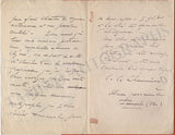 Chaminade, Cecile - Autograph Letter Signed 1916