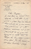 Chaminade, Cecile - Autograph Letter Signed 1916