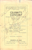 Celebrity Concerts - Lot of 7 Signed Programs 1941-1947