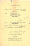 Celebrity Concerts - Lot of 7 Signed Programs 1941-1947