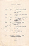 Celebrity Concerts - Lot of 5 Unsigned Programs 1945-1947