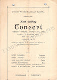 Celebrity Concerts - Lot of 5 Unsigned Programs 1945-1947
