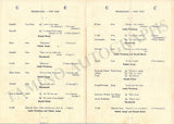 Celebrity Concerts - Lot of 5 Unsigned Programs 1945-1947