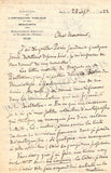 Bouvet, Charles - Set of 3 Autograph Letters Signed