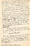 Bouvet, Charles - Set of 3 Autograph Letters Signed