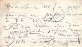 Dancla, Charles - Set of 5 Autograph Visiting Cards