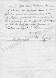 Lecocq, Charles - Autograph Letter Signed 1907