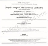 Leeds International Concert Season - Lot of 25 Signed Programs 1983-1987