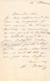 Maurin, Charles - Autograph Letter Signed