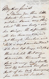 Young, Charles Mayne - Autograph Letter Signed 1849