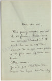 De Beriot, Charles - Set of 5 Autograph Letters Signed