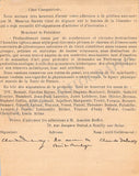 Debussy, Claude - Signed Printed Document