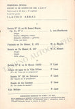 Arrau, Claudio - Concert Program Teatro Colon Buenos Aires 1964
